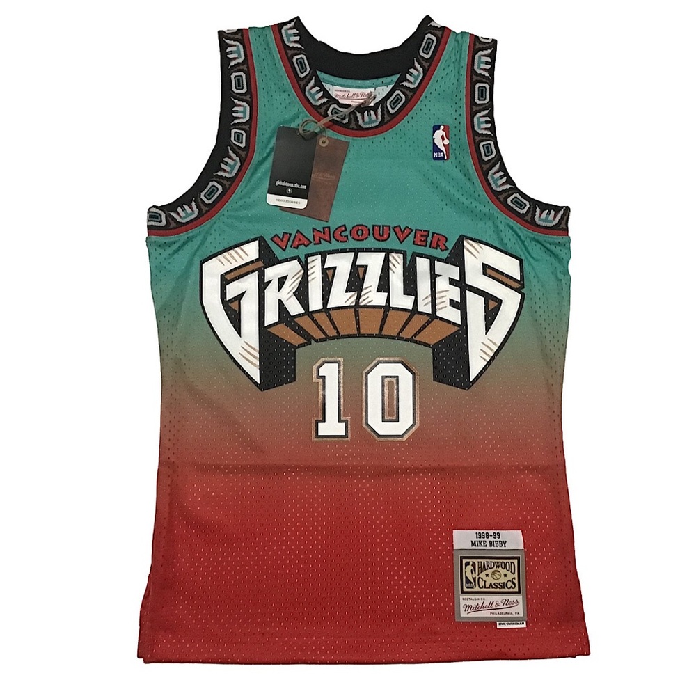 Mitchell & Ness Mike Bibby Swingman Grizzlies 1998 Jersey Men's Size Small NBA